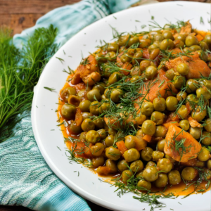 Mâncare de mazăre cu piept de pui, la oală - 1,5 kg