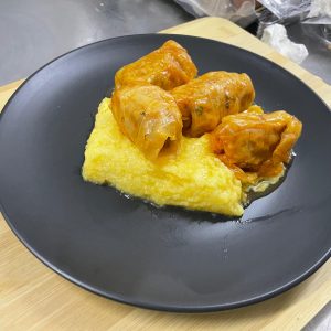 Sarmale de porc cu afumătură, la oală - 20 buc