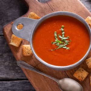 Supa crema de rosii la oala