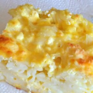 Budinca de macaroane cu branza - 1,2 kg