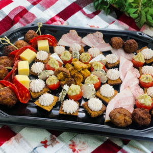 Platou mini aperitive pentru masa de Crăciun - 4-6 persoane - 2 kg